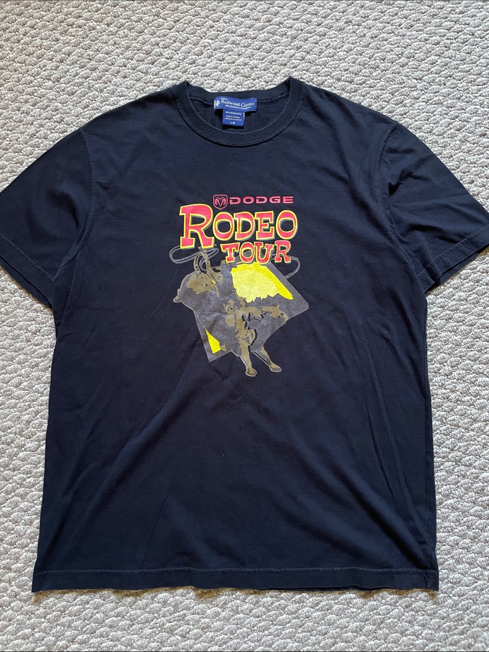 Vintage Y2K dodge rodeo tour t shirt